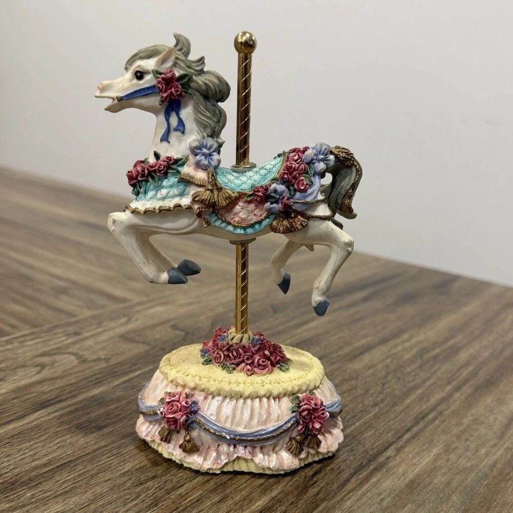 Heritage House Carousel Horse - Yesterday Melodies County Fair Collection